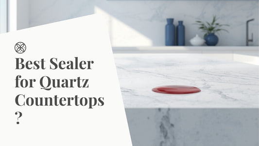 Water and wine beading off a graphene-coated quartz countertop instead of soaking in