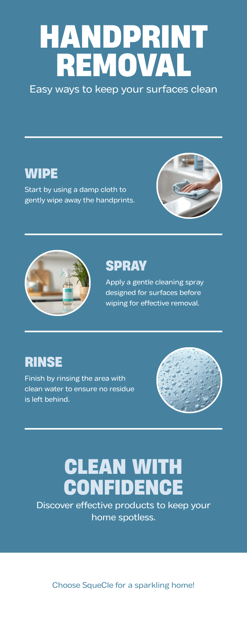 How to clean kids handprints off surfaces
