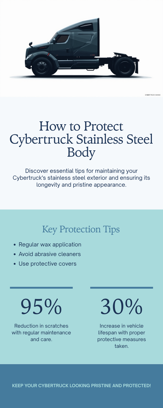 How to protect Cybertruck stainless steel body