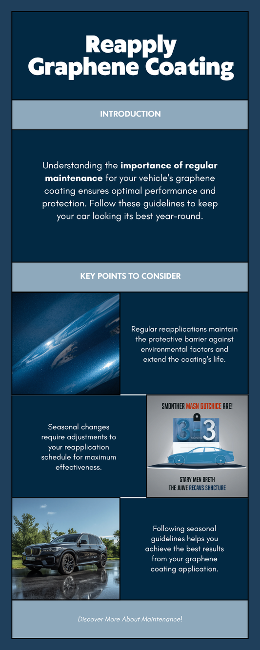 How often to reapply graphene coating on a vehicle