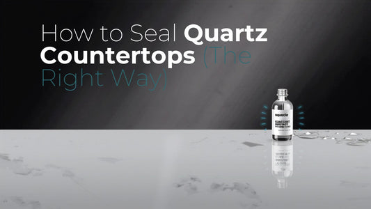 Do quartz countertops need sealing? SqueCle graphene protectant vs traditional sealers comparison