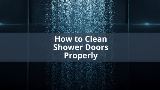 Shower cleaning guide for people who hate cleaning showers - SqueCle makes it easy