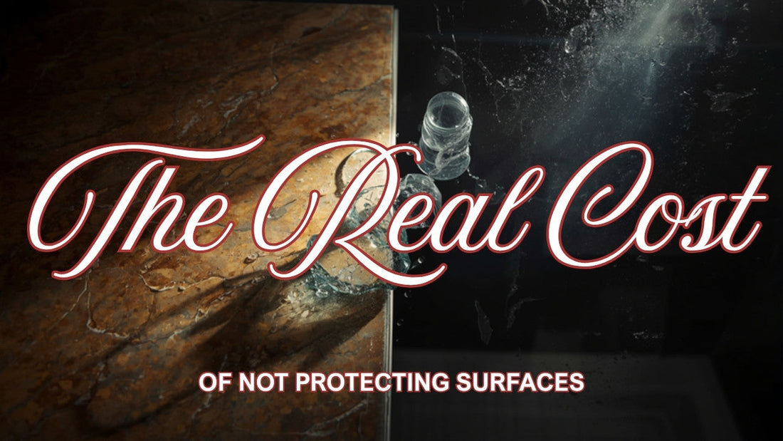 The real cost of constant cleaning and how SqueCle surface protection cuts cleaning time by 70 percent