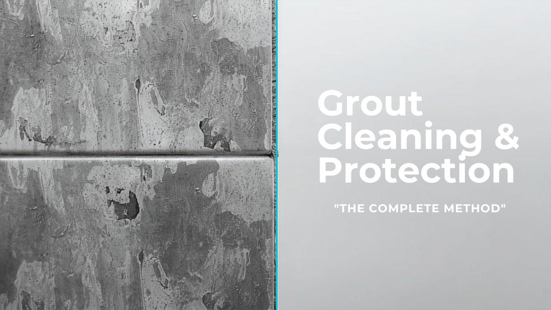 How to seal tile grout with SqueCle graphene protectant vs traditional grout sealer
