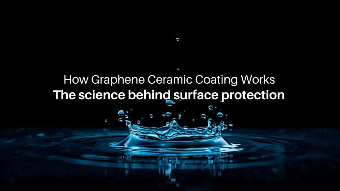 How graphene ceramic coating works - the science behind SqueCle surface protection technology