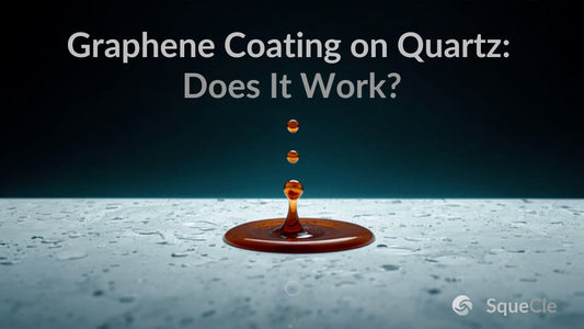 SqueCle graphene ceramic protectant for quartz countertops - complete 2026 care and protection guide