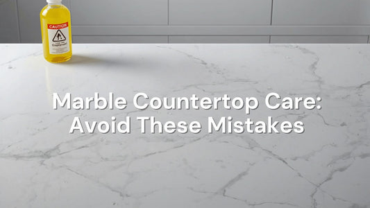 SqueCle graphene ceramic protectant for marble countertop care and long-term surface protection
